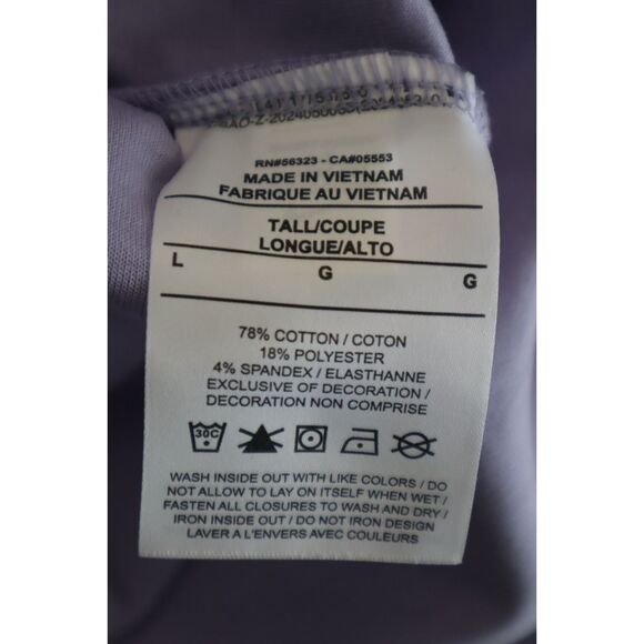 Nike HJ1385-533 Women Sz L-Tall Lilac Ice/Black Tech Fleece Tank Maxi Dress - Picture 10 of 16